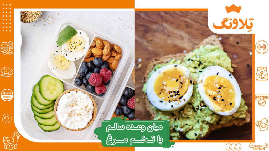 میان‌وعده با تخم مرغ