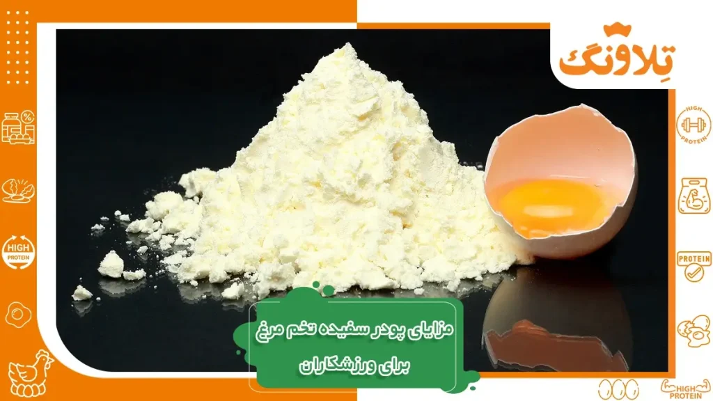مزایای پودر پروتئین سفیده تخم مرغ