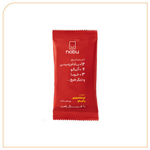 پروتئین بار بادام زمینی و آلبالو نوبو