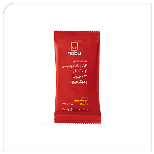 badam-zamini-albalo-nobu پروتئین بار بادام زمینی و آلبالو نوبو