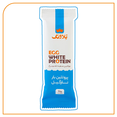 پروتیئن بار نارگیلی با روکش شکلاتی