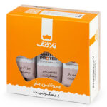 پروتئین بار بیسکوئیتی حاوی پودر سفیده تخم مرغ