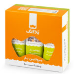 پروتئین بار پسته با روکش کاکائویی و پروتئین بالا